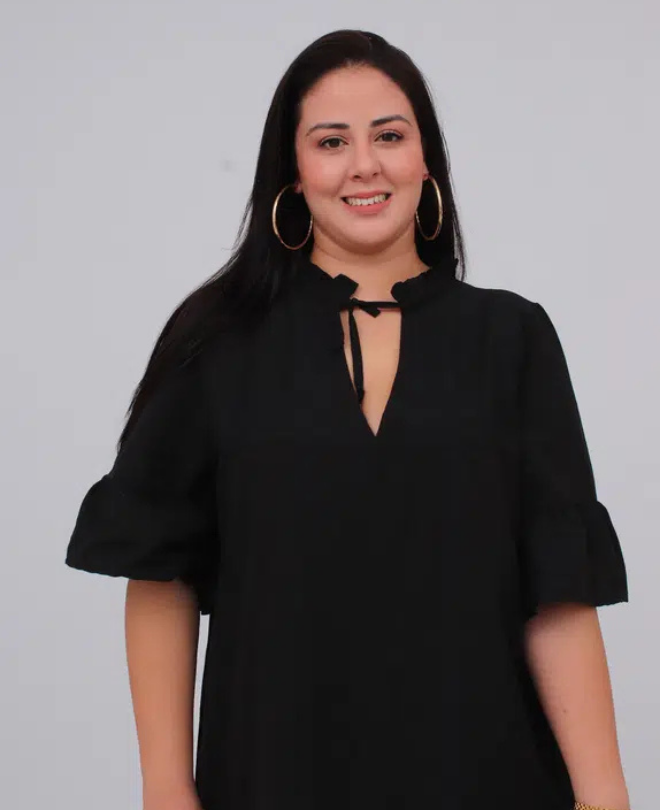 Robe Popeline Brodée
